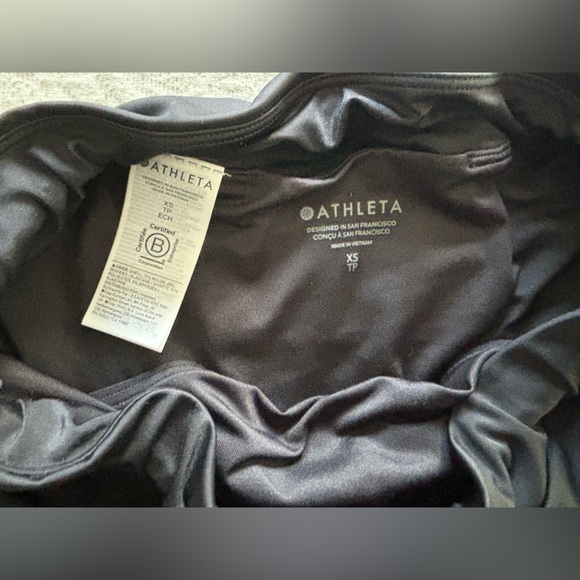 Athleta Wavebreak Swim Short XS Black NWT - Picture 3 of 6